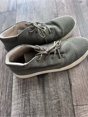 BareTraps Olive Green Luca Mesh Sneakers